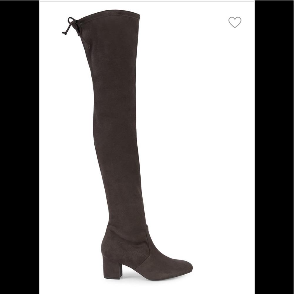 Stuart Weitzman Genna 60 Faux Suede Over-The-Knee
